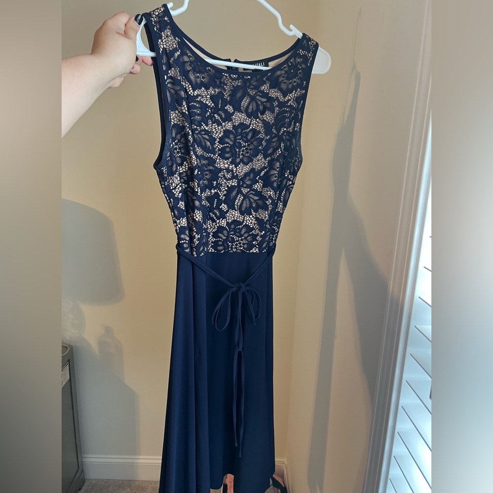 Lace top dress